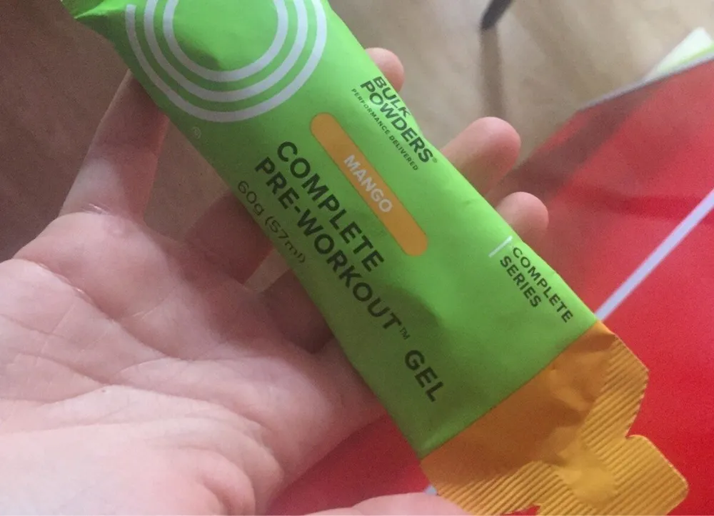Pre workout gel