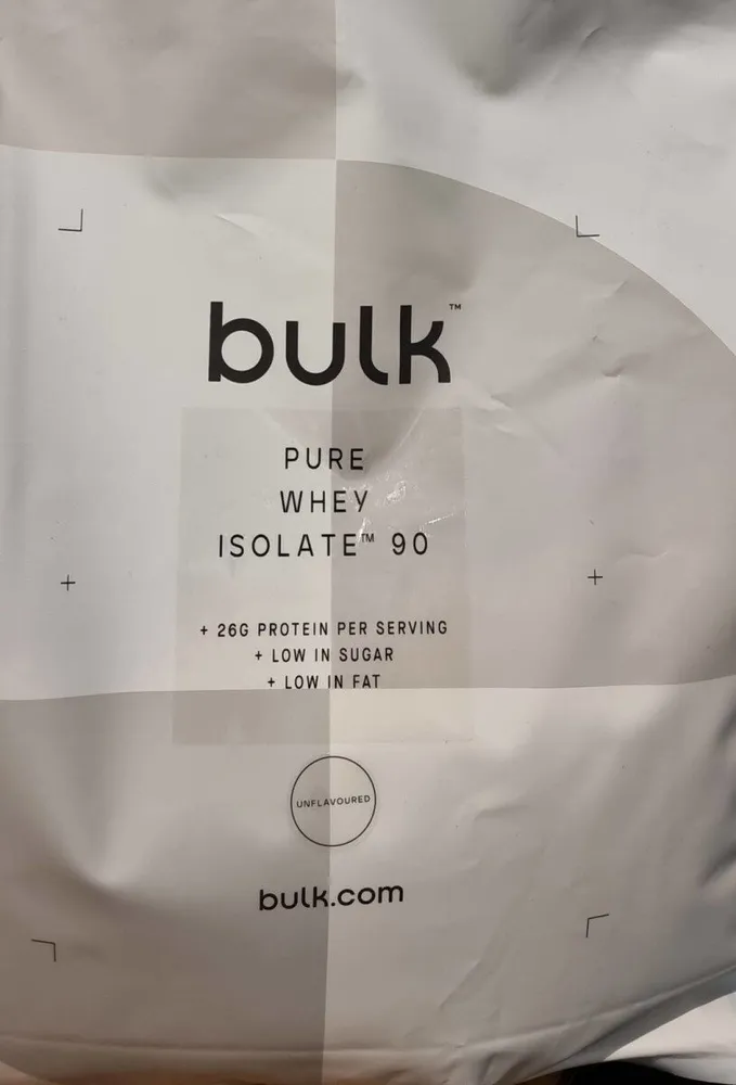 Pure whey isolate (unflavoured)