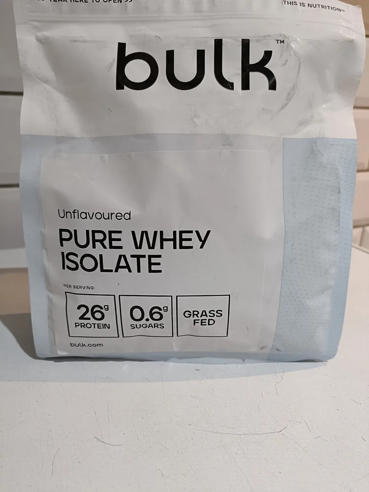 Pure whey isolate unflavoured