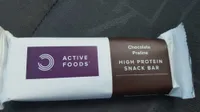 High protein snack bar