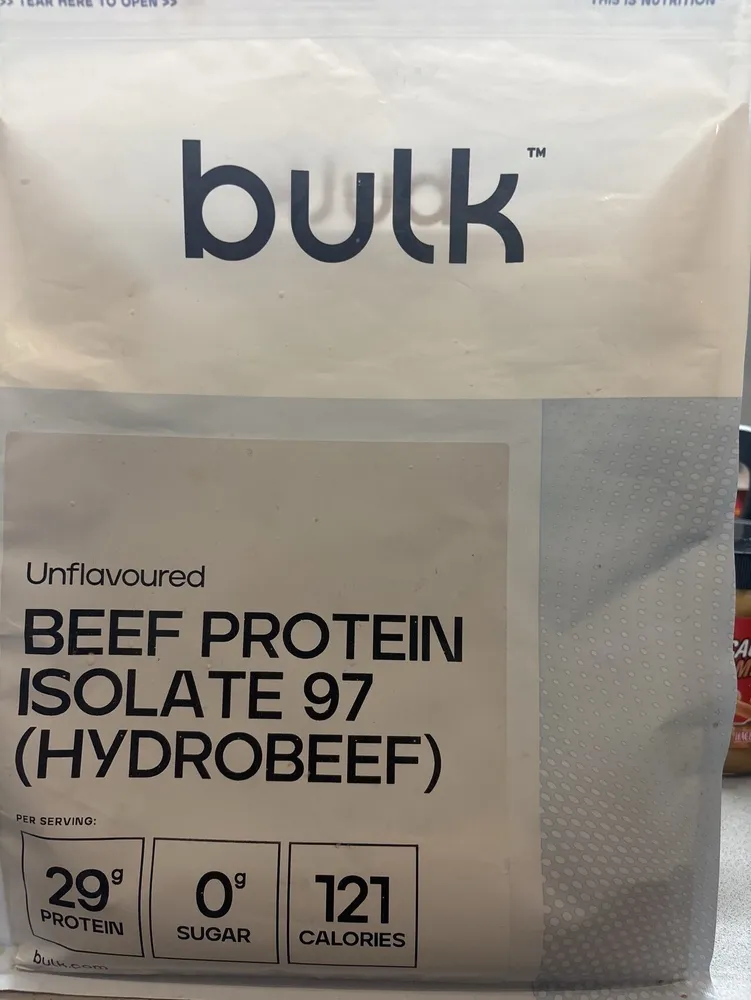 Beef Protein Isolate 97 (Hydrobeef) Unflavored