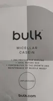 Micellar casein