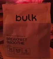 Blueberry & Rasberry Breakfast Smoothie