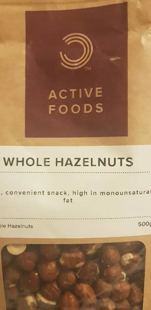 Whole Hazelnuts Pouch, 500 G