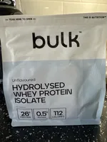 Bulk hydrolysed whey protein isolate