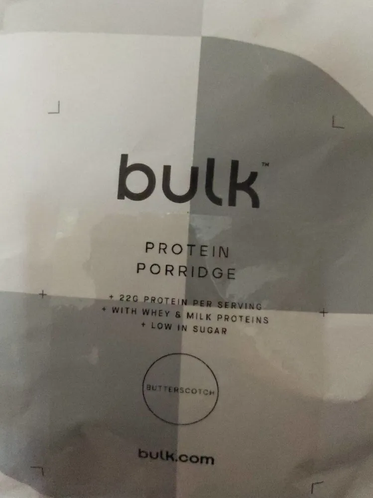Protein Porridge Butterscotch