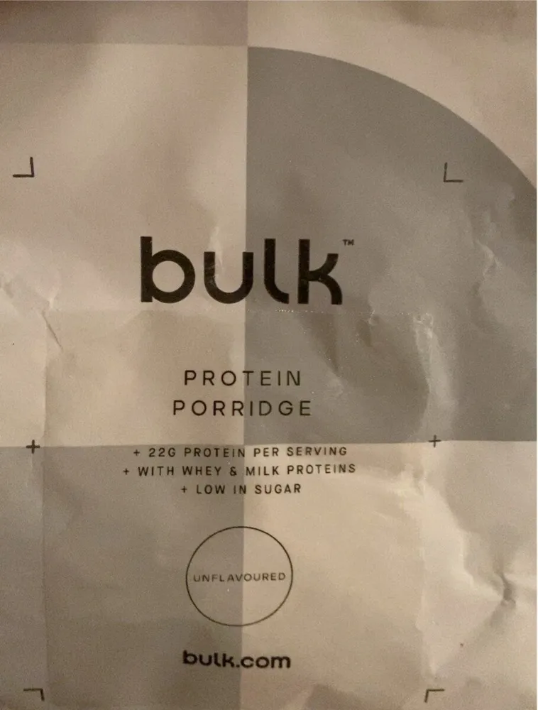 Protein porridge