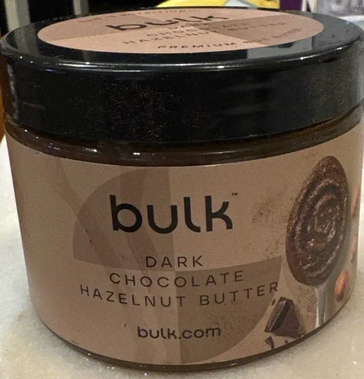 Dark chocolate hazelnut butter