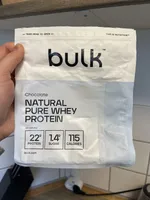Natural pure whey protein chocolate