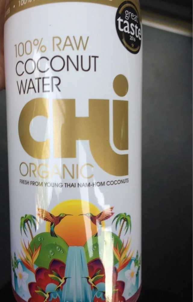 Organic 100% Raw Coconut Water