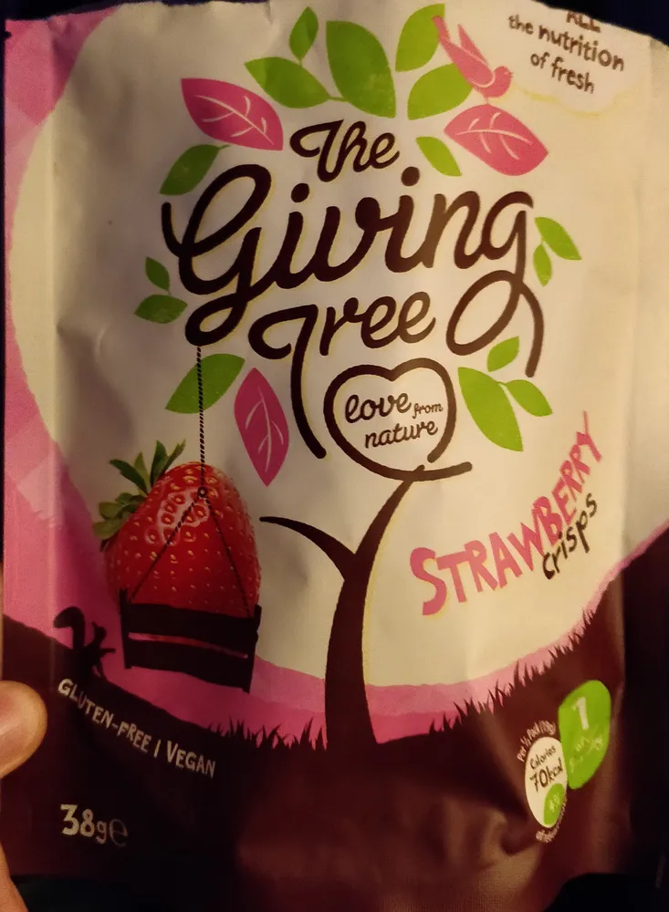 Strawberry crisps