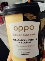 Oppo Healthy Ice Cream,Madagascan Vanilla 500ML