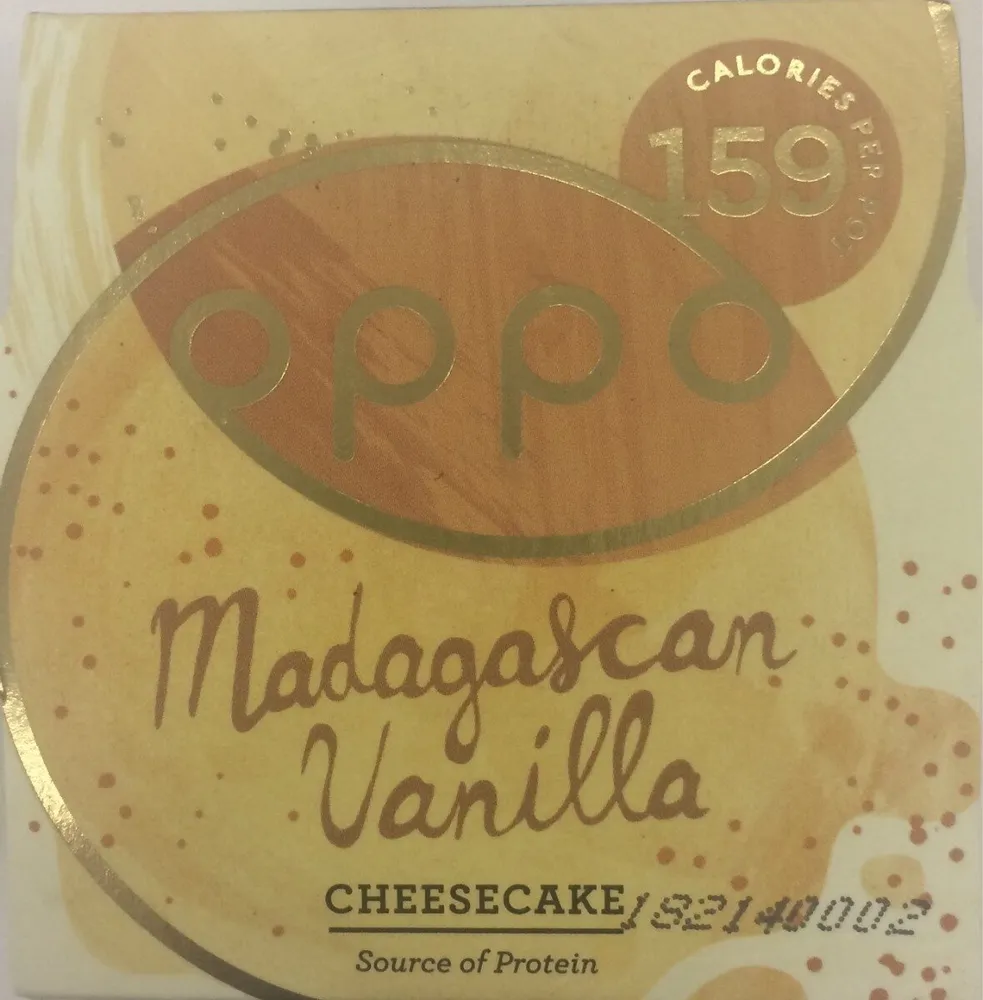 Madascan vanilla cheesecake