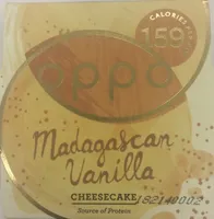 Madascan vanilla cheesecake