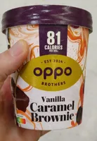 Vanilla Caramel Brownie