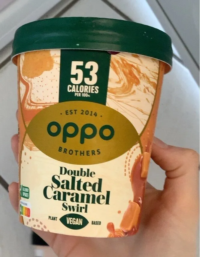 Oppo Double Salted Caramel Swirl Vegan