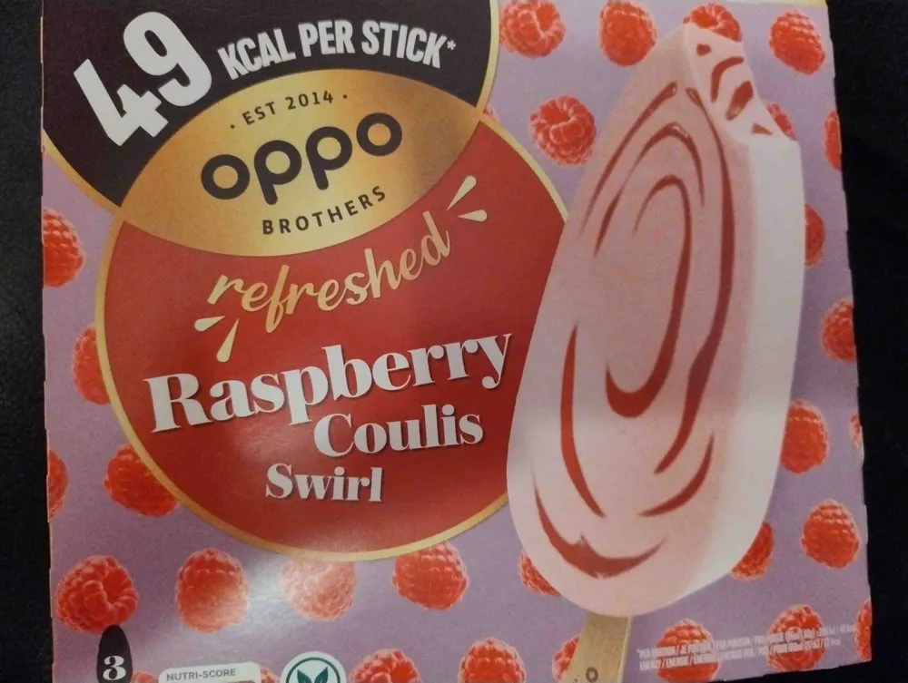 Raspberry Coulis Swirl