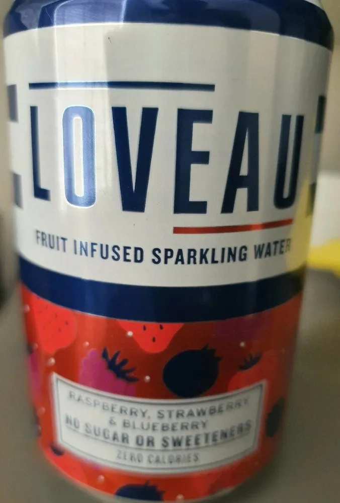 LOVEAU fruit infused sparkling water