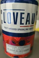 LOVEAU fruit infused sparkling water