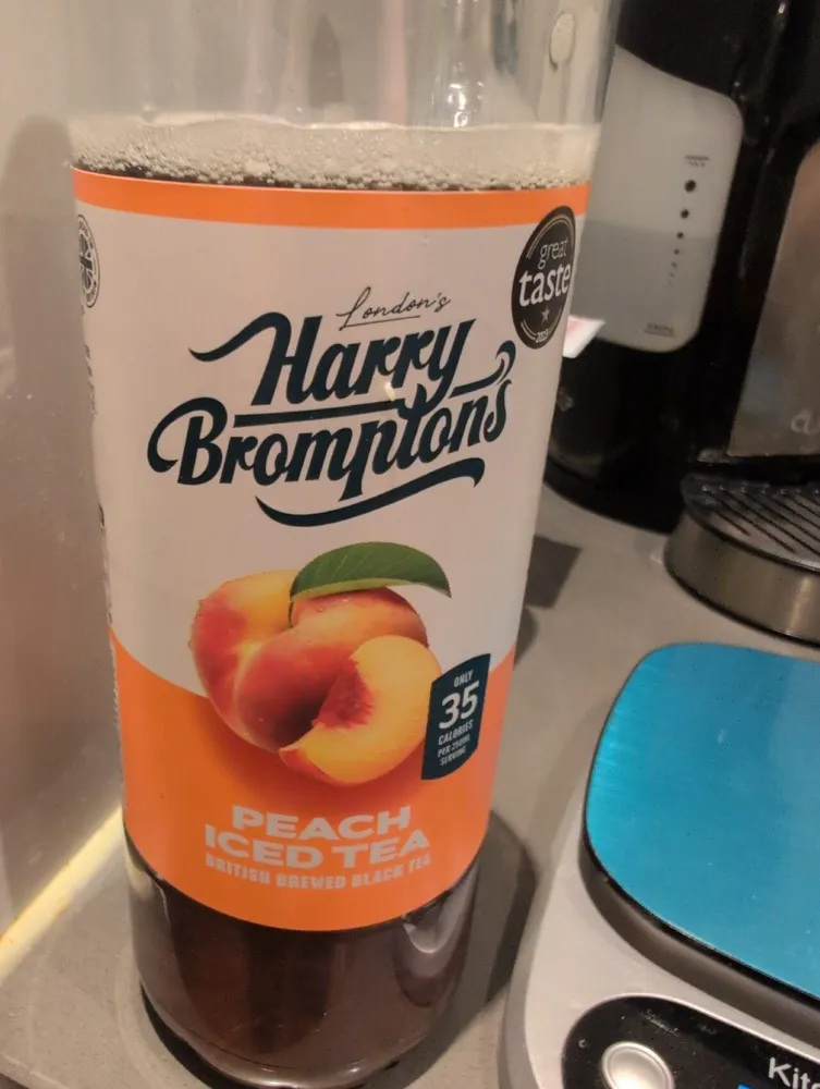 Peach Iced Tea - Harry Brompton
