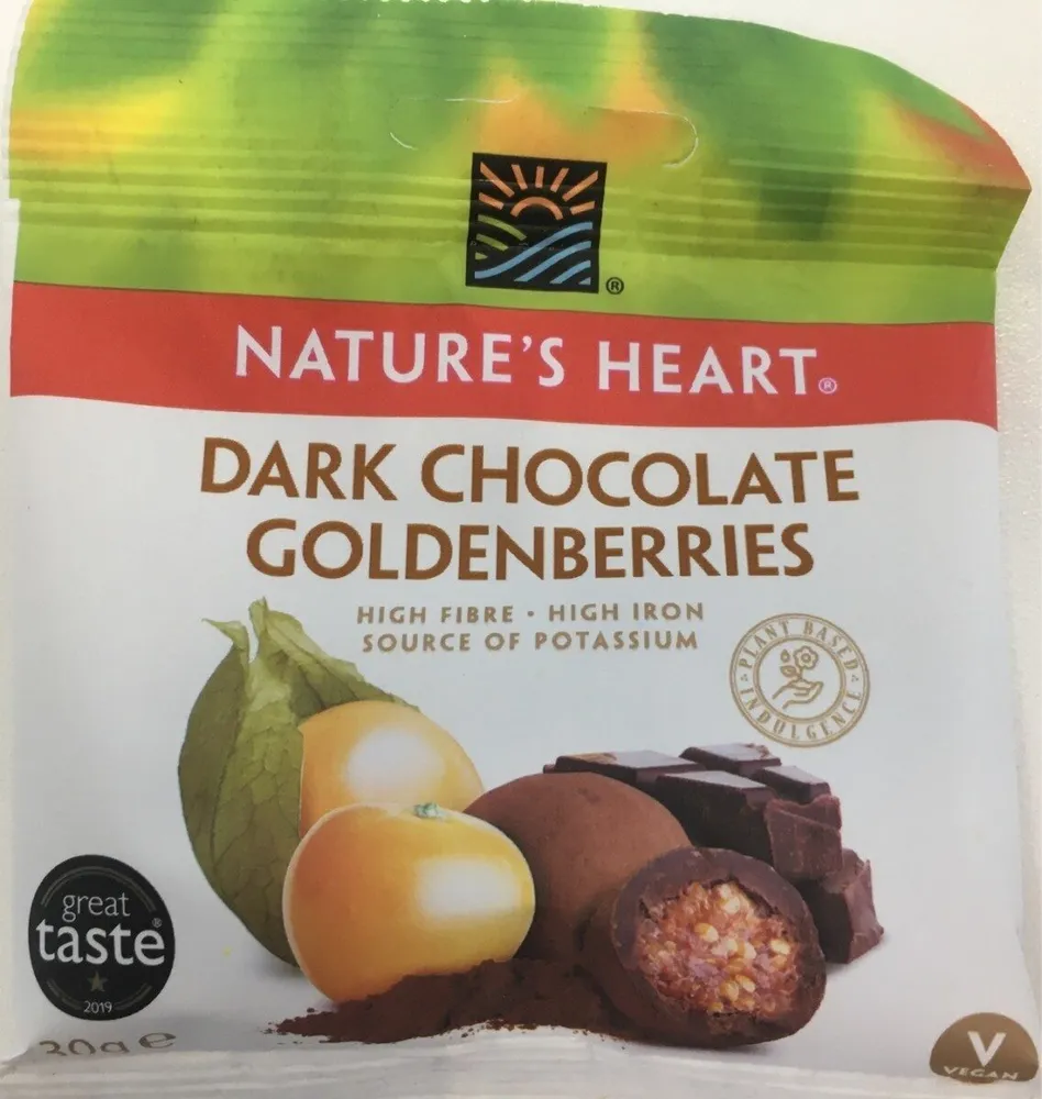Dark chocolate goldenberries