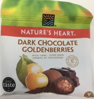 Dark chocolate goldenberries