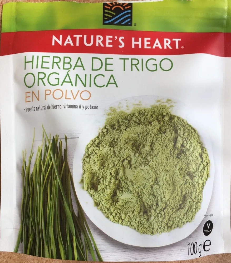 Hierba de trigo orgánica