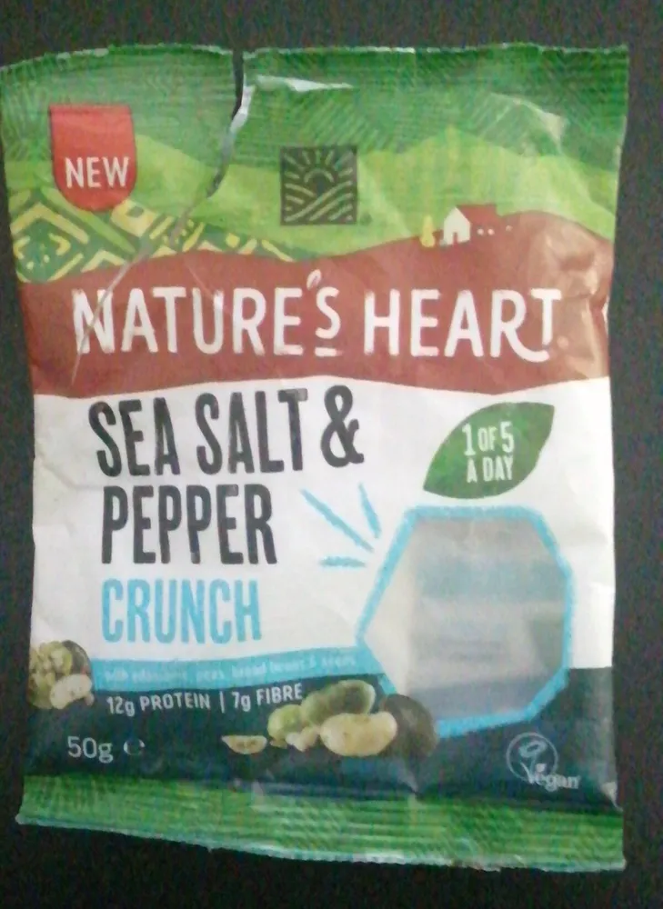 Sea salt and pepper crunch