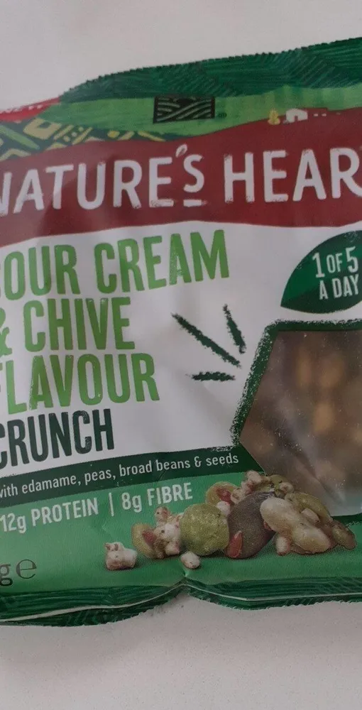 Sour cream and chive flavour crunch