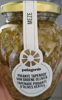 Tapenade piquante d'olives vertes