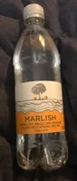 Sparkling brazilian orange flavoured spring water
