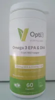 Opti3 Omega-3 Algenolie 60 Vegetarian Capsules