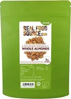 Realfoodsource Certified Organic Whole Natural Almonds (1KG)