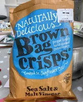Sea salt and malt vinegar crisps