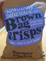 Potato crisps with rosemary and sea salt
