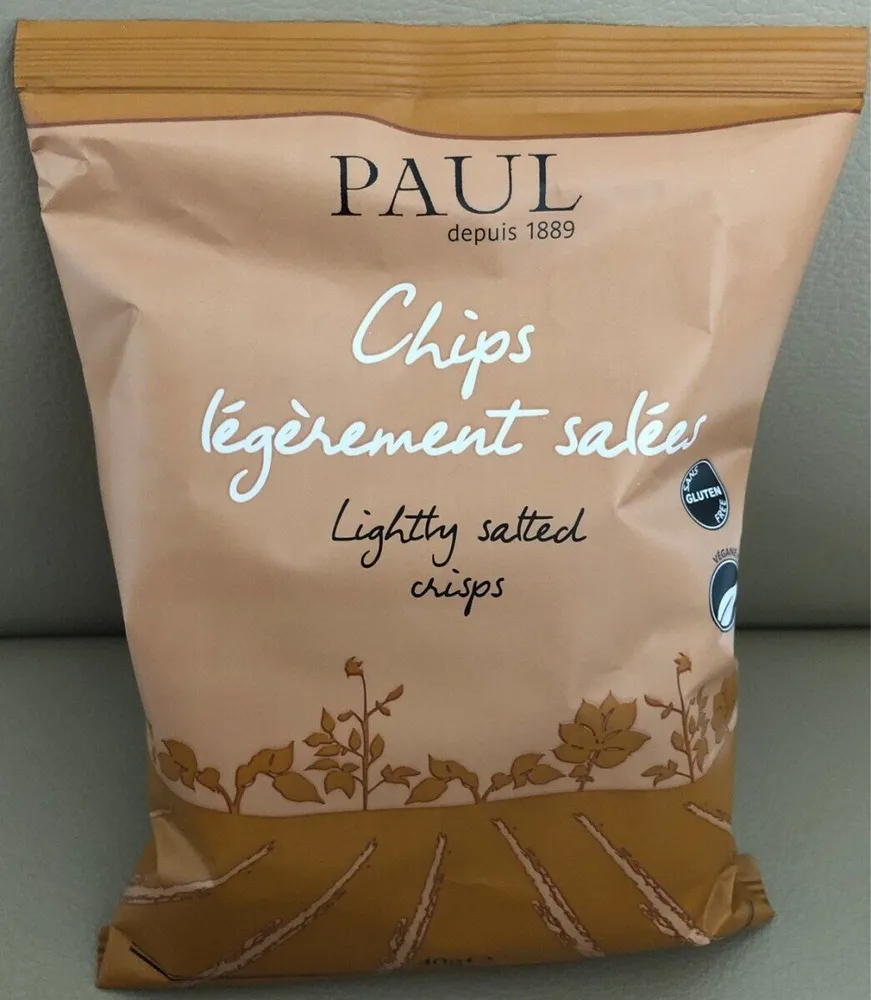 Chips legerement salées PAUL