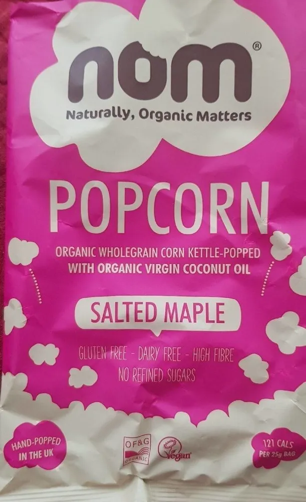 Nom Popcorn Salted Maple