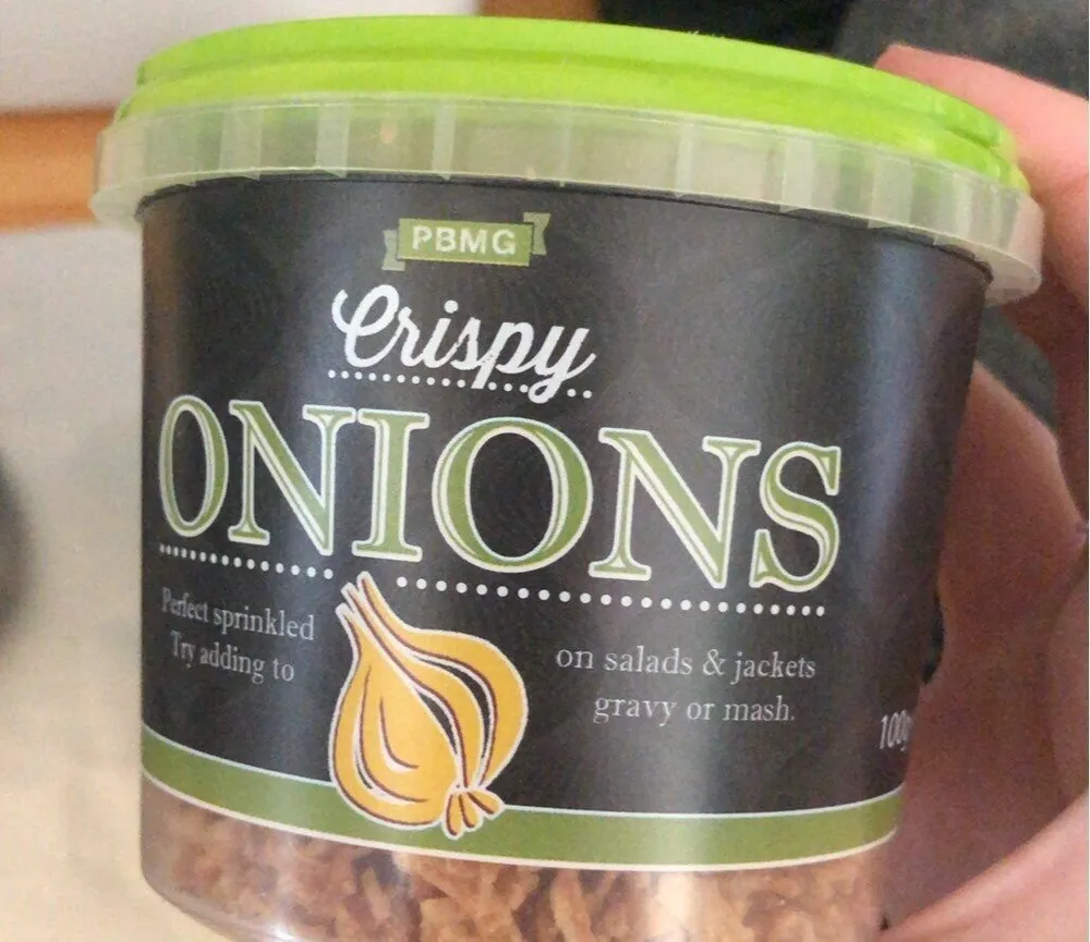 Crispy onions