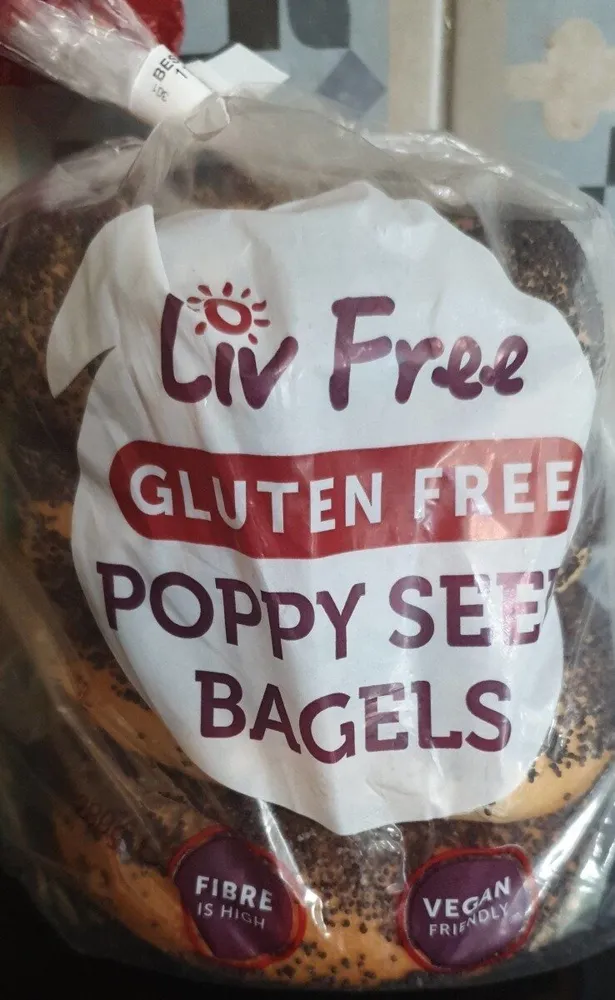 Liv free poppy seed gf bagel