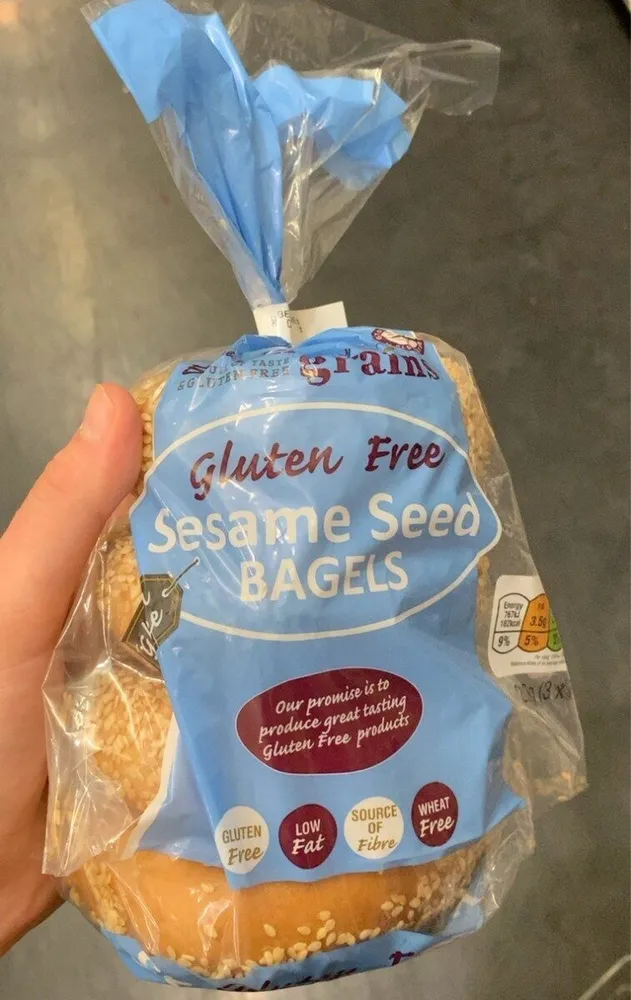 Sesame seed bagels
