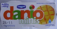 Danio minis (0 % MG) Mangue