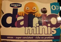 Danio minis (0 % MG) Myrtille