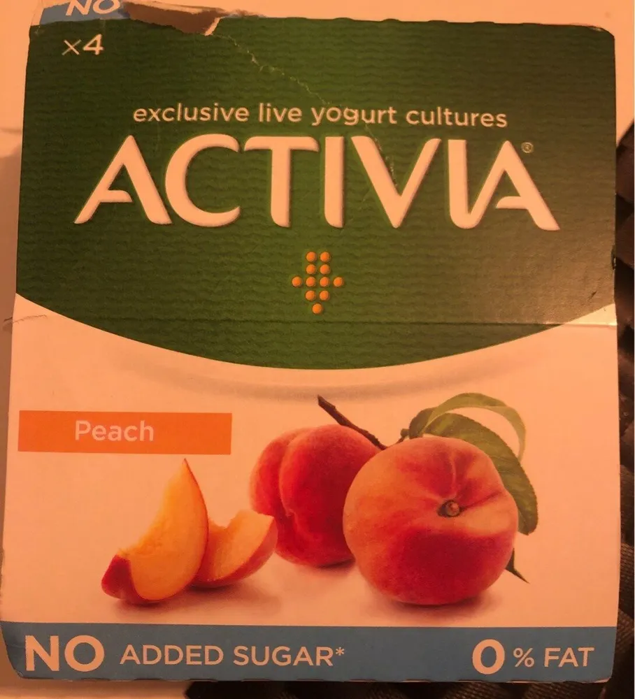 Peach yogurt 0%