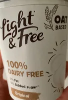 Light & Free Oat Based Yogurt