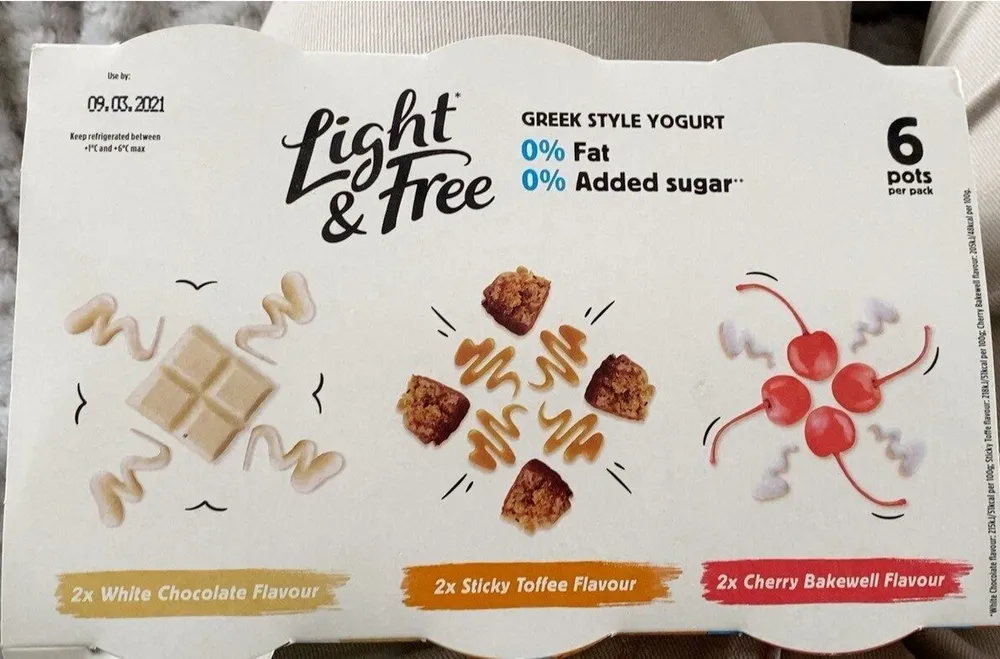 Greek style yoghurt