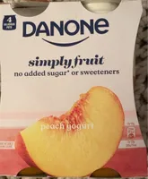 Peach yogurt