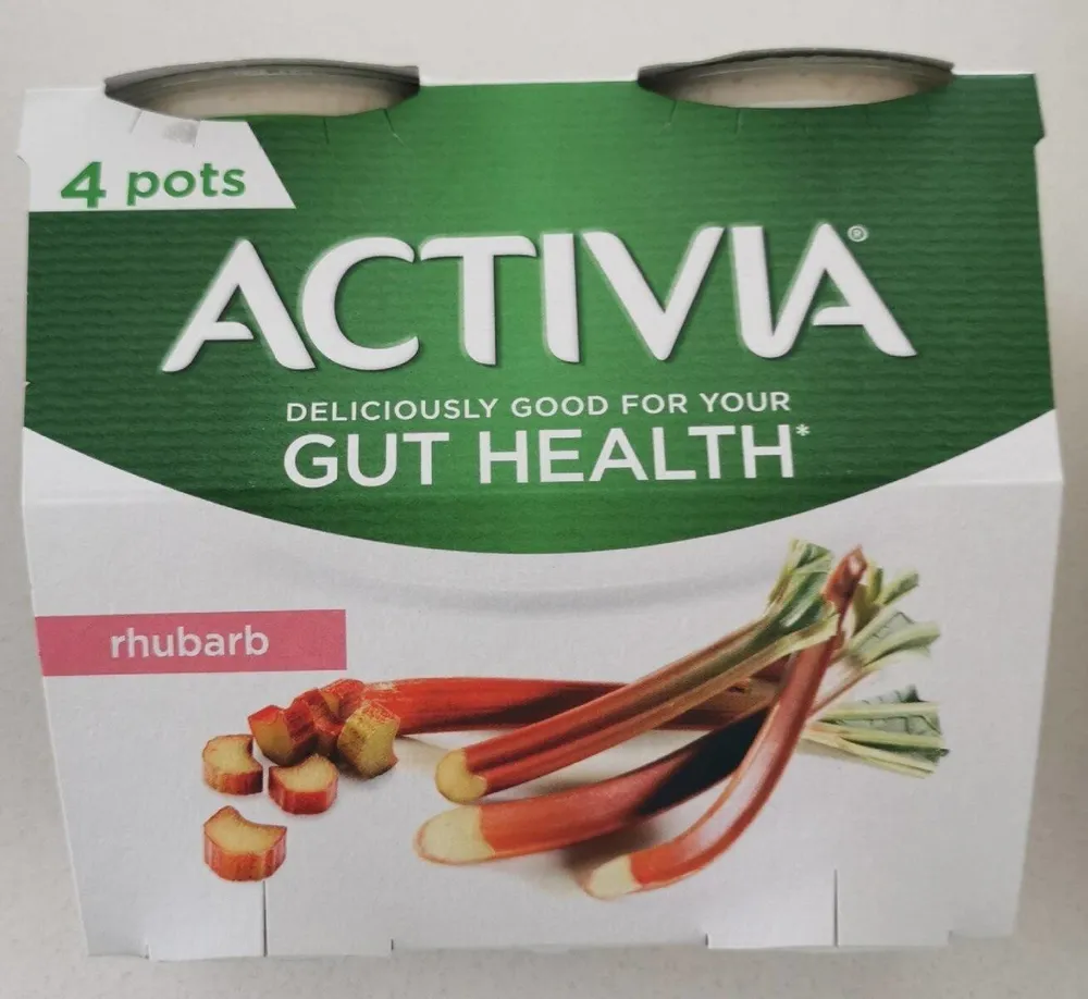 Activia Rhubarb Yogurt