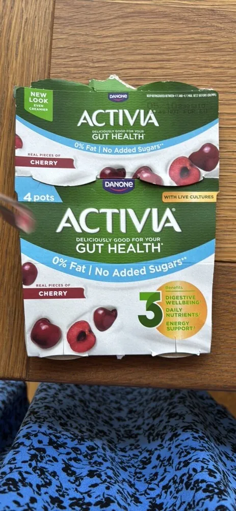 Activia Cherry Fat Free Yogurt