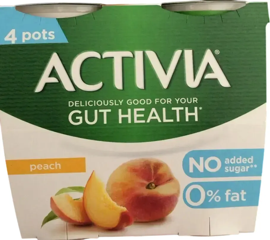 Activia Peach Yogurt