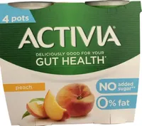 Activia Peach Yogurt